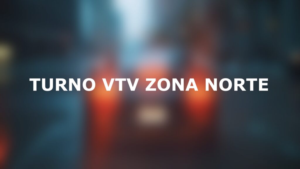 Turno VTV Zona Norte